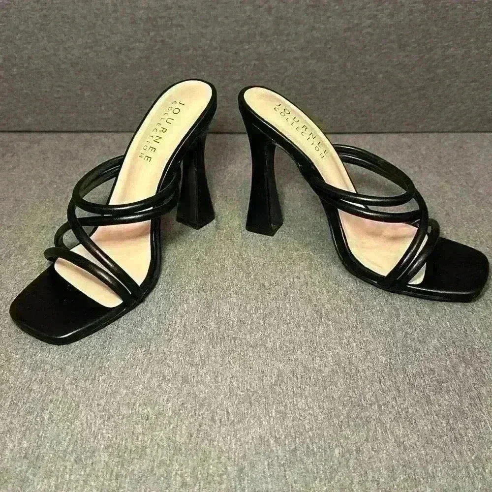 Journee Collection Louise Stiletto Pumps 4 1/4” Heel Women’s Size 9.5 - Picture 12 of 15